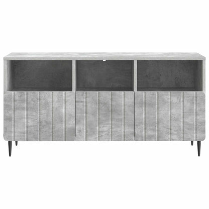 vidaXL TV Cabinet Concrete Grey 102 x 34.5 x 50 cm Engineered Wood