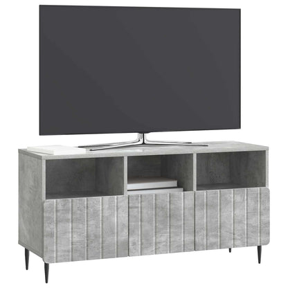 vidaXL TV Cabinet Concrete Grey 102 x 34.5 x 50 cm Engineered Wood