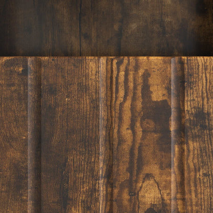 vidaXL TV Cabinet Smoked Oak 102 x 34.5 x 50 cm Engineered Wood