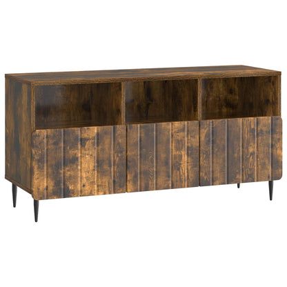 vidaXL TV Cabinet Smoked Oak 102 x 34.5 x 50 cm Engineered Wood