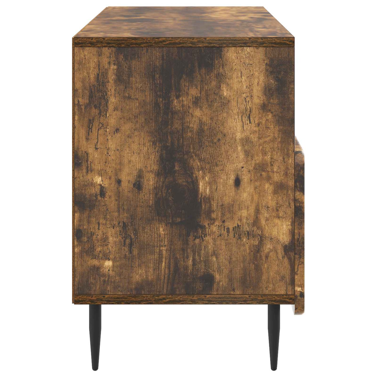 vidaXL TV Cabinet Smoked Oak 102 x 34.5 x 50 cm Engineered Wood