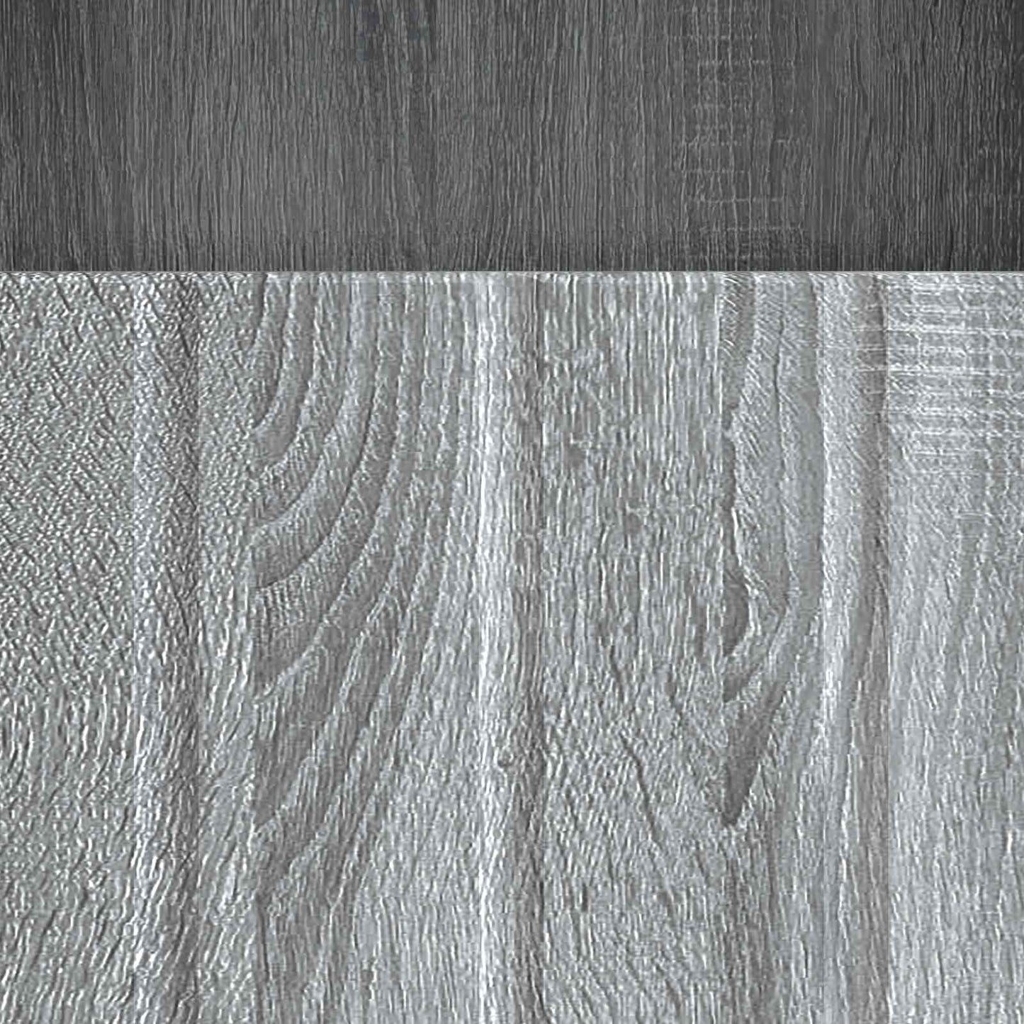 vidaXL TV Cabinet Grey Sonoma 102 x 34.5 x 50 cm Engineered Wood