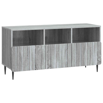 vidaXL TV Cabinet Grey Sonoma 102 x 34.5 x 50 cm Engineered Wood