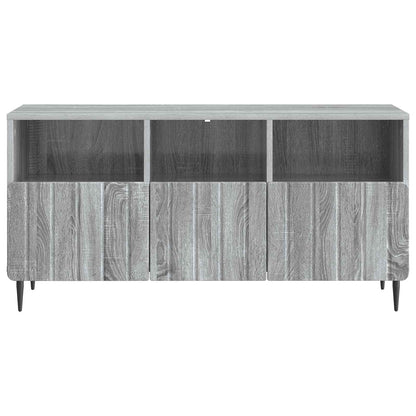 vidaXL TV Cabinet Grey Sonoma 102 x 34.5 x 50 cm Engineered Wood