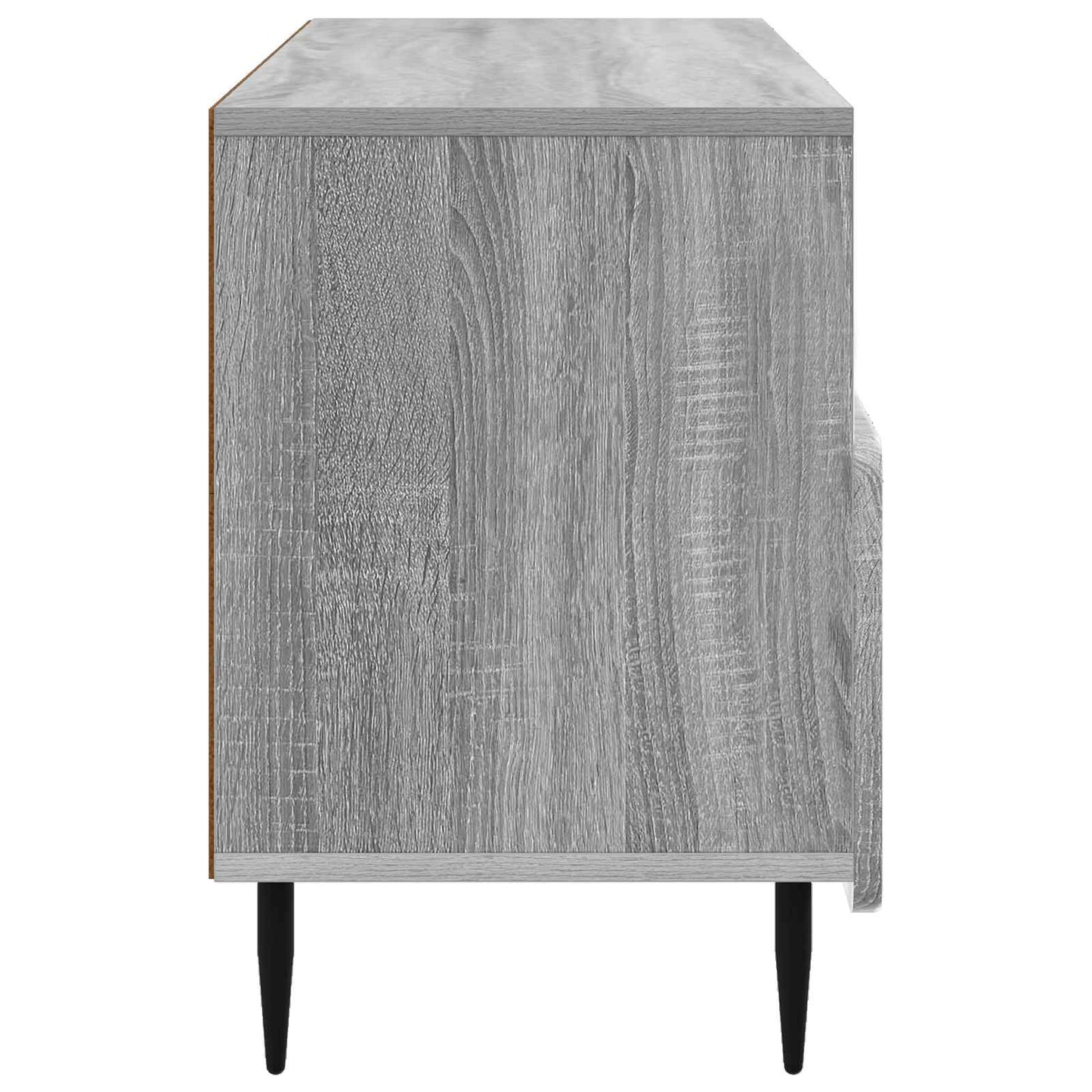 vidaXL TV Cabinet Grey Sonoma 102 x 34.5 x 50 cm Engineered Wood