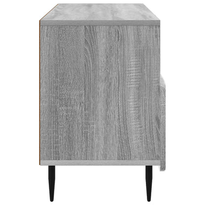 vidaXL TV Cabinet Grey Sonoma 102 x 34.5 x 50 cm Engineered Wood