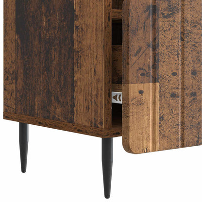 vidaXL TV Cabinet Old Wood 102 x 34.5 x 50 cm Engineered Wood