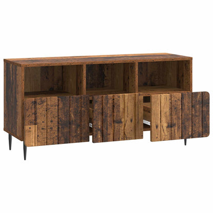 vidaXL TV Cabinet Old Wood 102 x 34.5 x 50 cm Engineered Wood