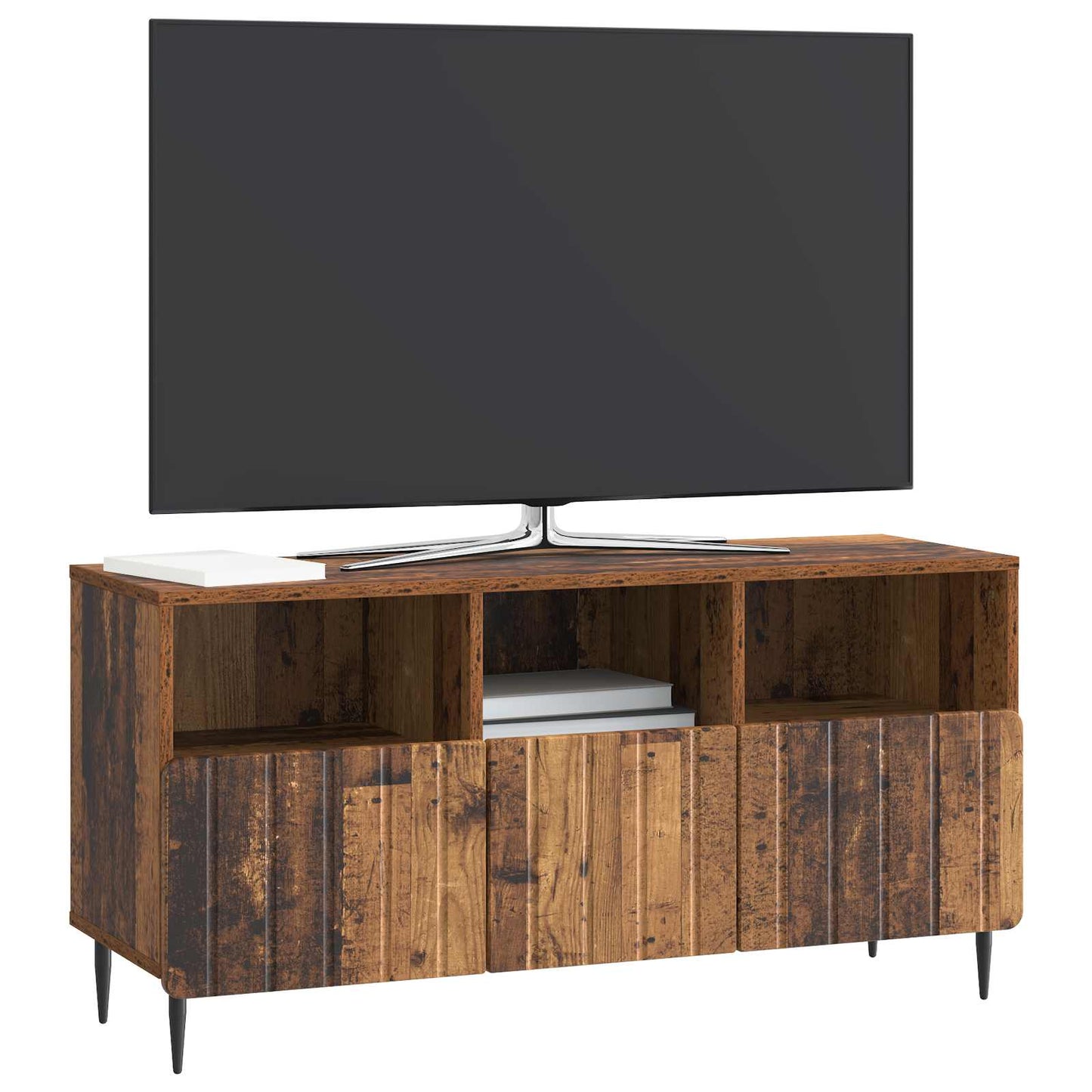 vidaXL TV Cabinet Old Wood 102 x 34.5 x 50 cm Engineered Wood