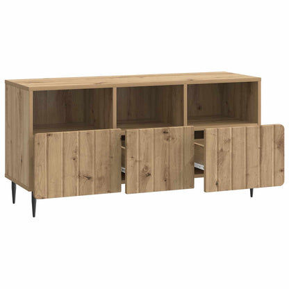 vidaXL TV Cabinet 102 x 34.5 x 50 cm Artisan Oak Engineered Wood