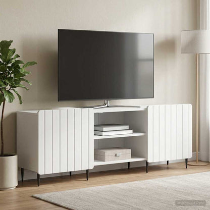 vidaXL TV Cabinet White 150 x 31 x 52 cm Engineered Wood