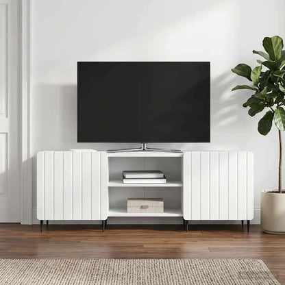 vidaXL TV Cabinet White 150 x 31 x 52 cm Engineered Wood