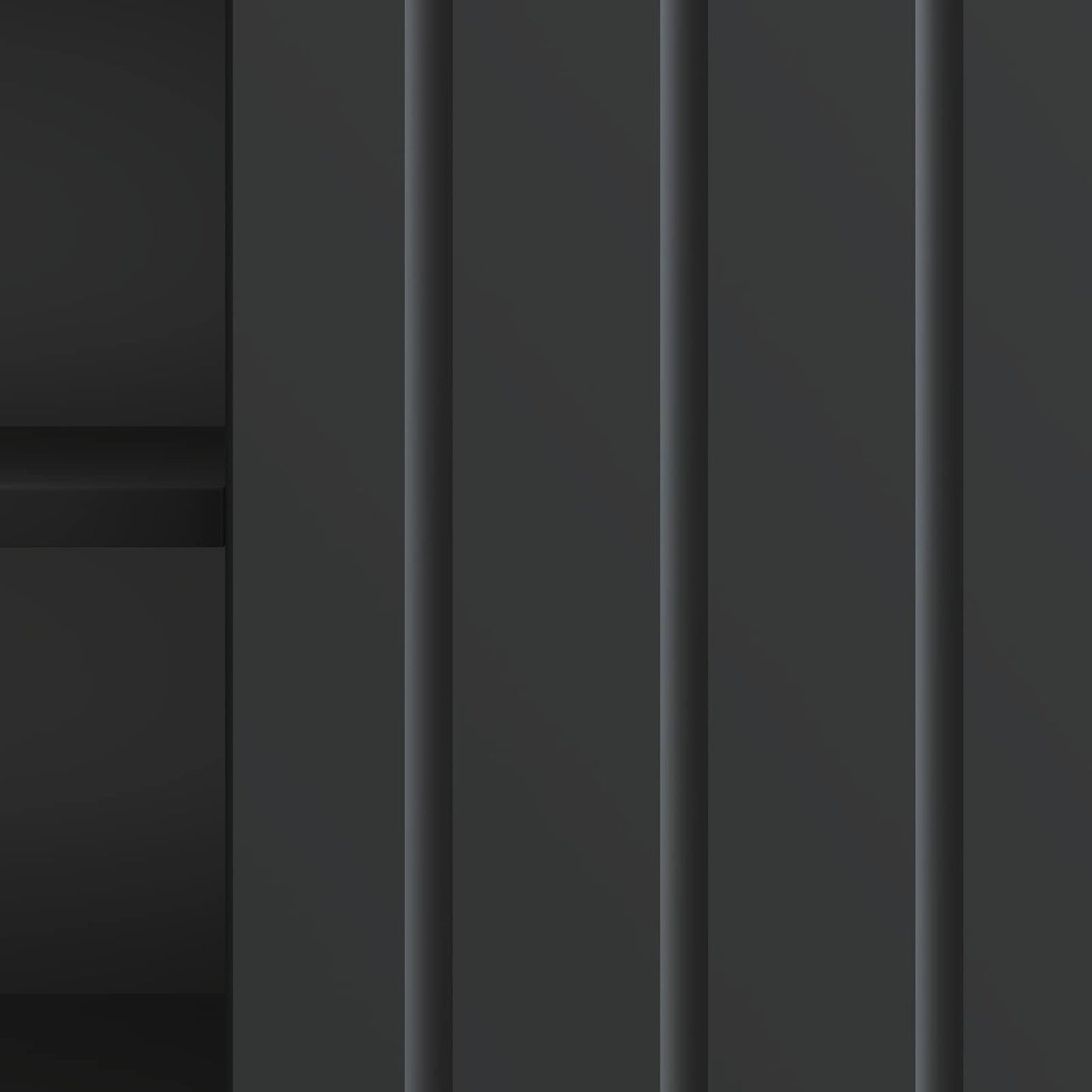 vidaXL TV Cabinet Black 150 x 31 x 52 cm Engineered Wood
