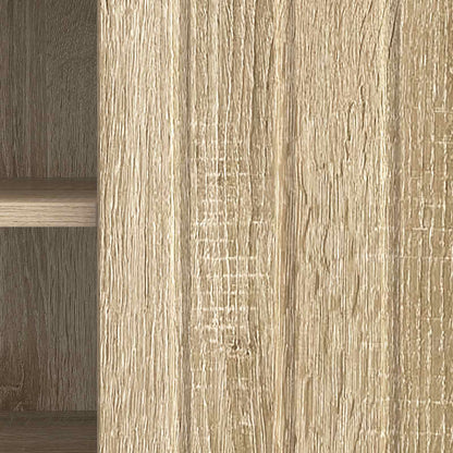vidaXL TV Cabinet Sonoma Oak 150 x 31 x 52 cm Engineered Wood