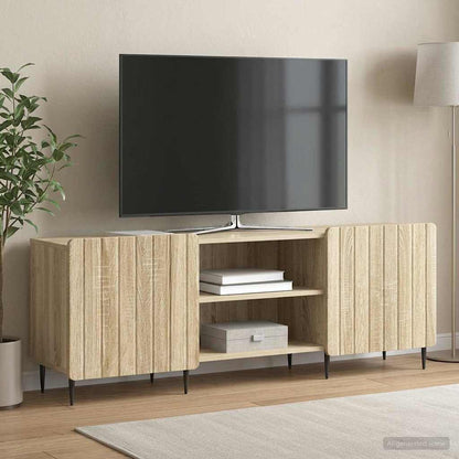 vidaXL TV Cabinet Sonoma Oak 150 x 31 x 52 cm Engineered Wood