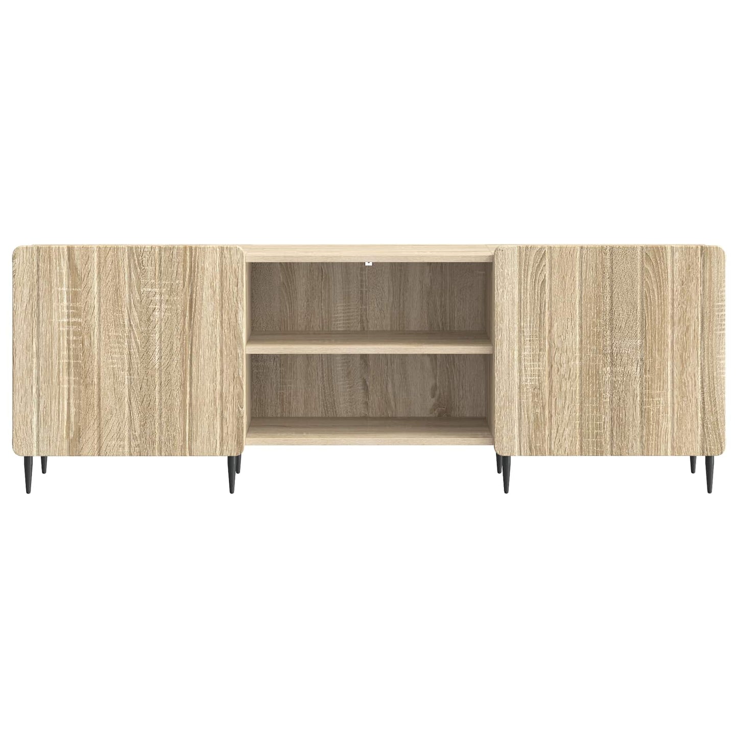 vidaXL TV Cabinet Sonoma Oak 150 x 31 x 52 cm Engineered Wood