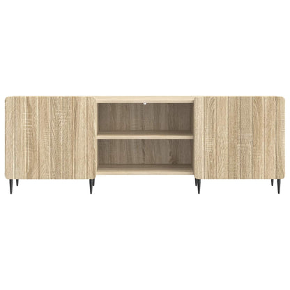 vidaXL TV Cabinet Sonoma Oak 150 x 31 x 52 cm Engineered Wood