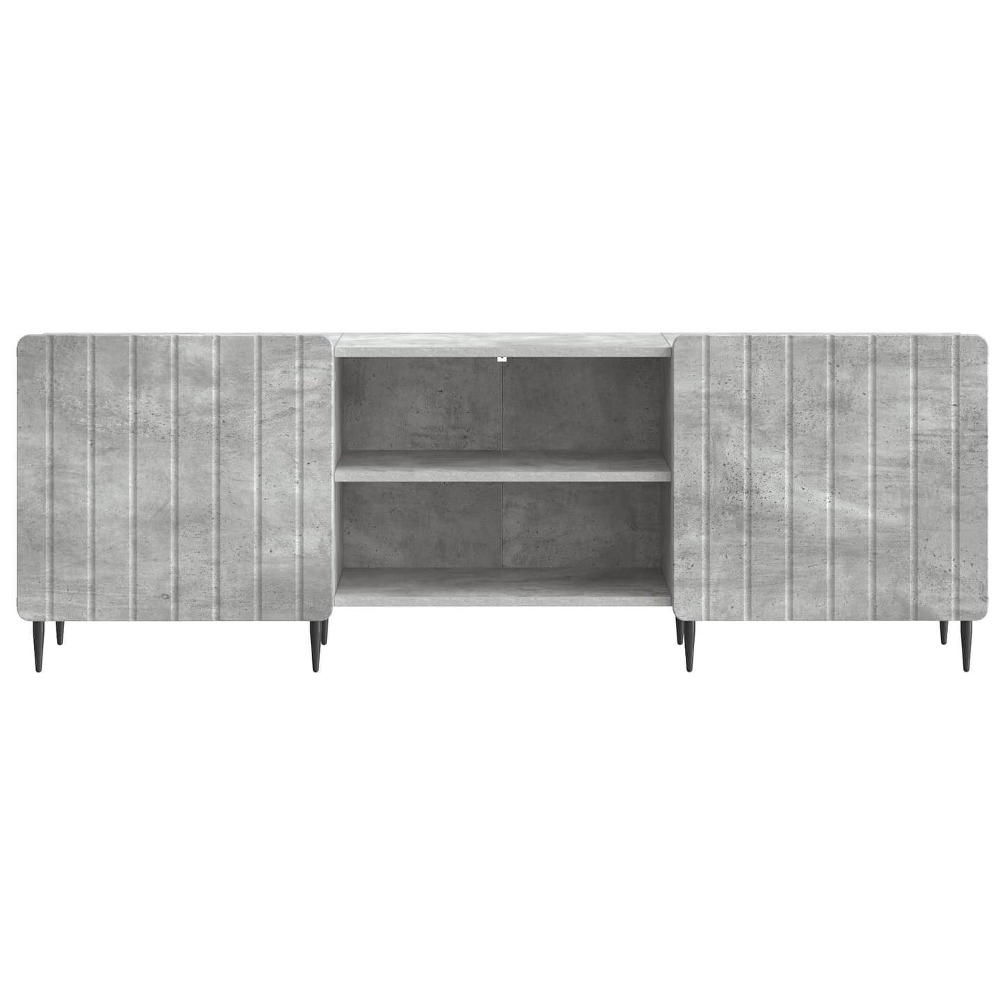vidaXL TV Cabinet Concrete Grey 150 x 31 x 52 cm Engineered Wood