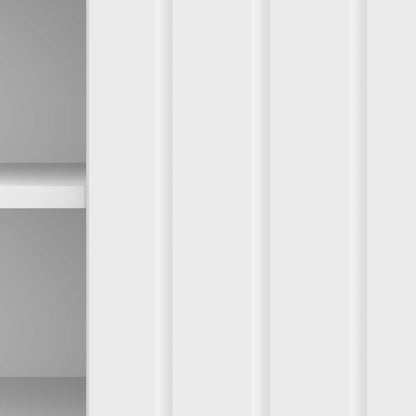 vidaXL TV Cabinet High Gloss White 150 x 31 x 52 cm Engineered Wood