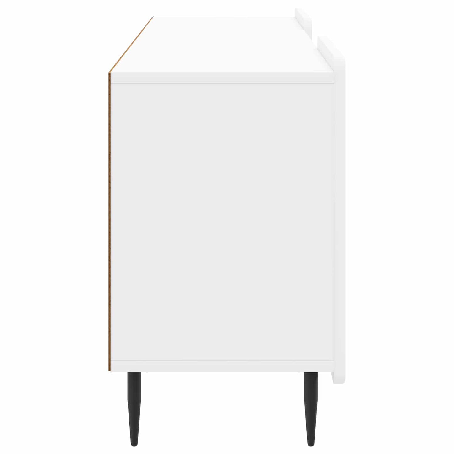 vidaXL TV Cabinet High Gloss White 150 x 31 x 52 cm Engineered Wood