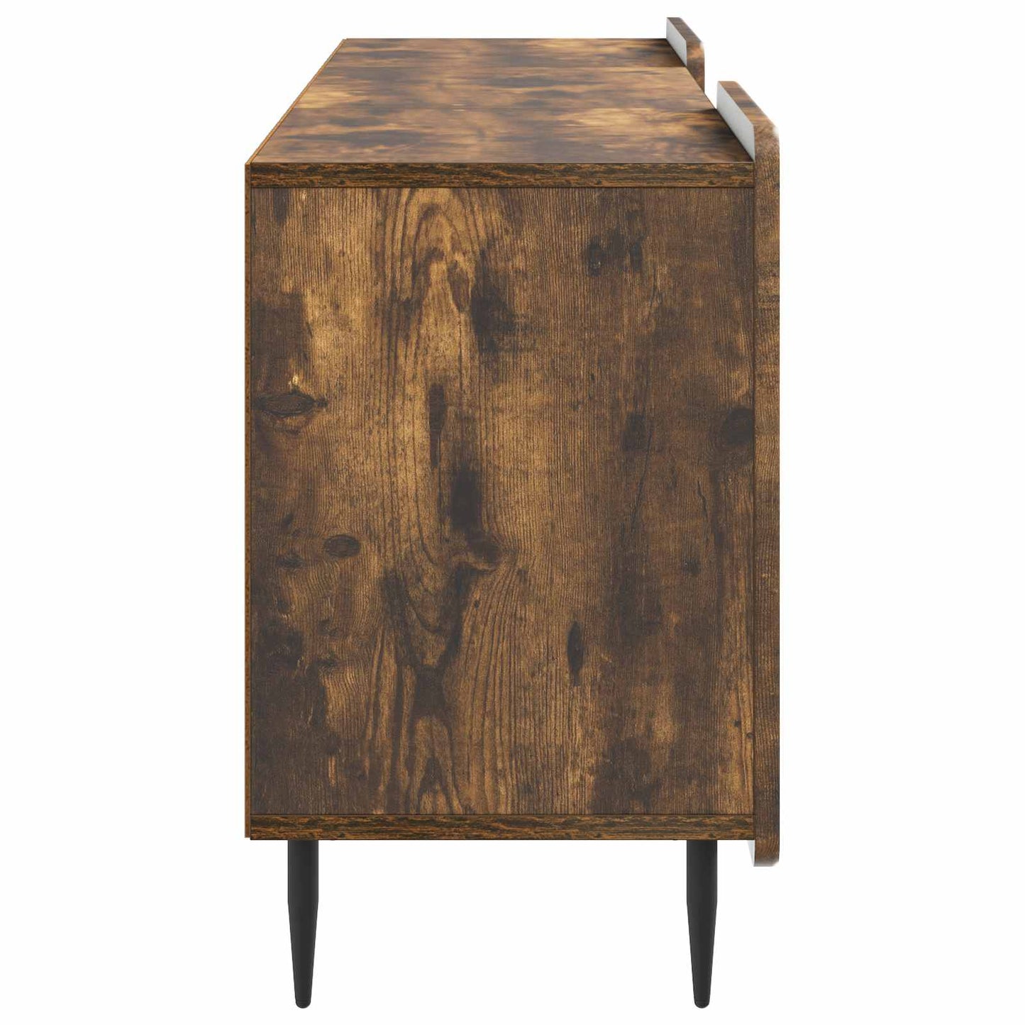 vidaXL TV Cabinet Smoked Oak 150 x 31 x 52 cm Engineered Wood