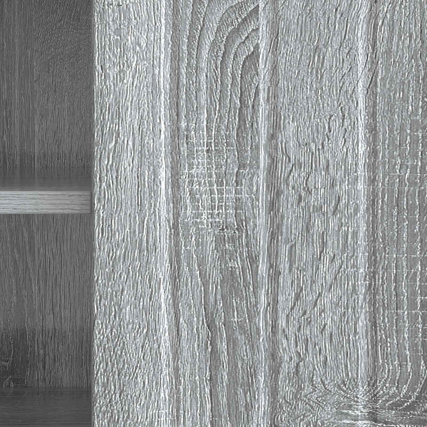 vidaXL TV Cabinet Grey Sonoma 150 x 31 x 52 cm Engineered Wood