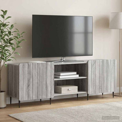 vidaXL TV Cabinet Grey Sonoma 150 x 31 x 52 cm Engineered Wood