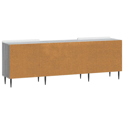 vidaXL TV Cabinet Grey Sonoma 150 x 31 x 52 cm Engineered Wood