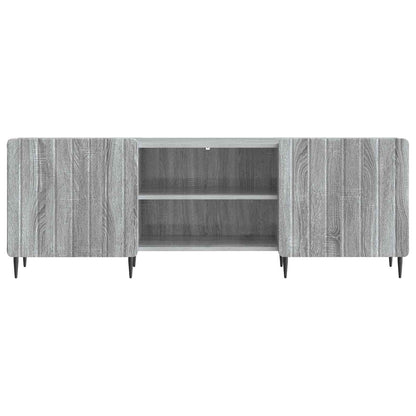 vidaXL TV Cabinet Grey Sonoma 150 x 31 x 52 cm Engineered Wood