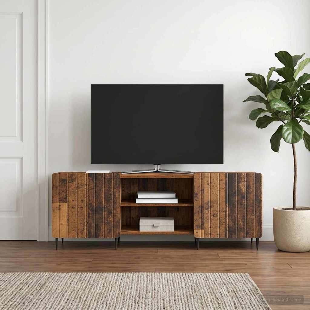 vidaXL TV Cabinet Old Wood 150 x 31 x 52 cm Engineered Wood
