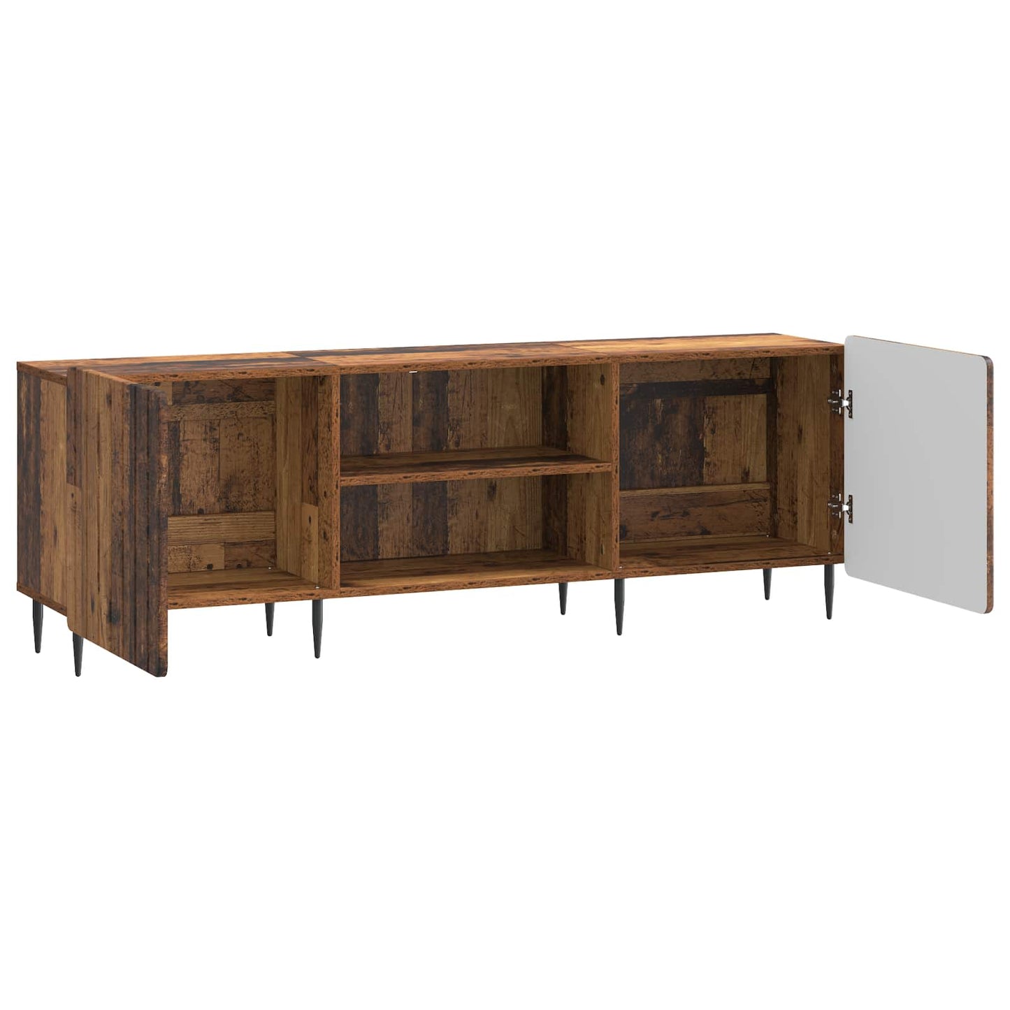 vidaXL TV Cabinet Old Wood 150 x 31 x 52 cm Engineered Wood
