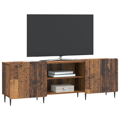 vidaXL TV Cabinet Old Wood 150 x 31 x 52 cm Engineered Wood