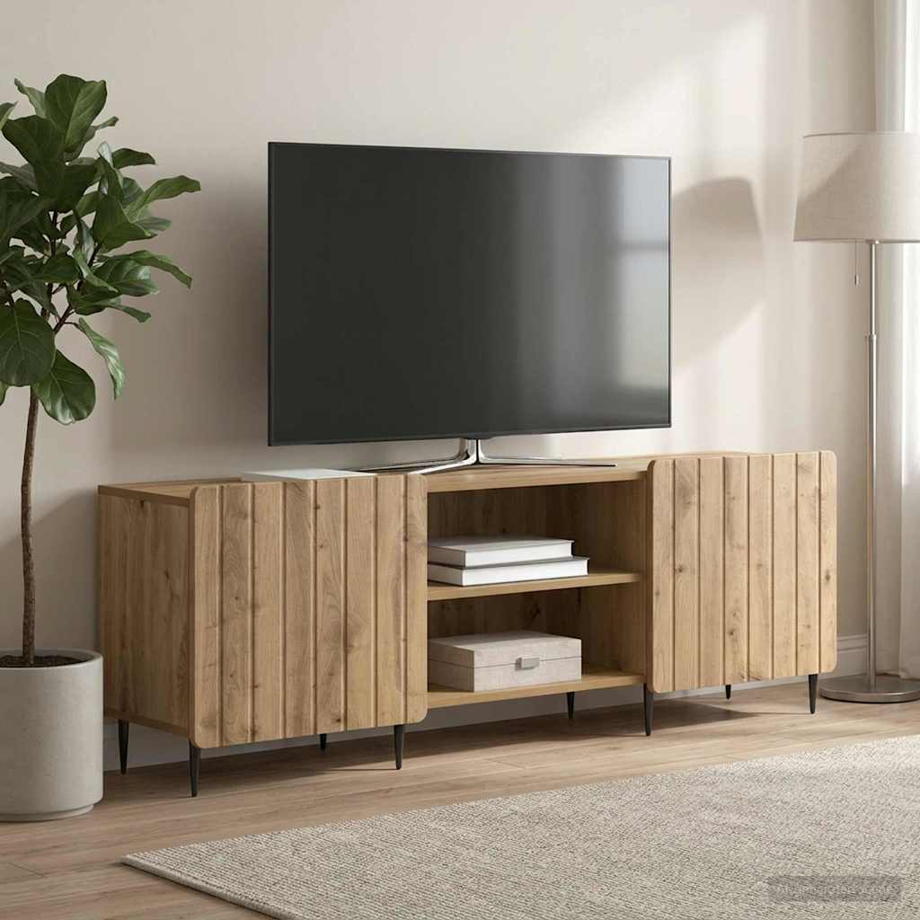 vidaXL TV Cabinet 150 x 31 x 52 cm Artisan Oak Engineered Wood