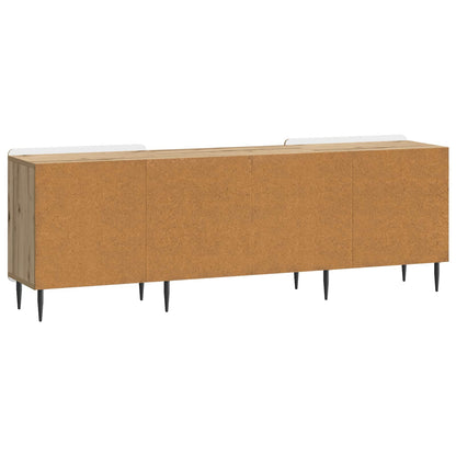 vidaXL TV Cabinet 150 x 31 x 52 cm Artisan Oak Engineered Wood