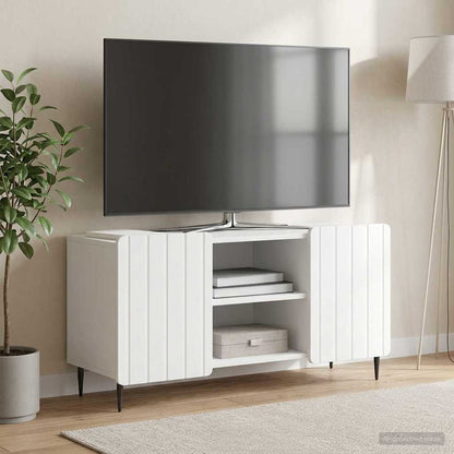vidaXL TV Cabinet White 102 x 34.5 x 52 cm Engineered Wood