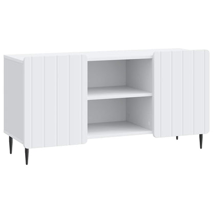 vidaXL TV Cabinet White 102 x 34.5 x 52 cm Engineered Wood
