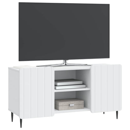 vidaXL TV Cabinet White 102 x 34.5 x 52 cm Engineered Wood