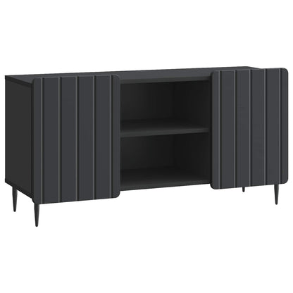 vidaXL TV Cabinet Black 102 x 34.5 x 52 cm Engineered Wood