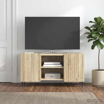 vidaXL TV Cabinet Sonoma Oak 102 x 34.5 x 52 cm Engineered Wood