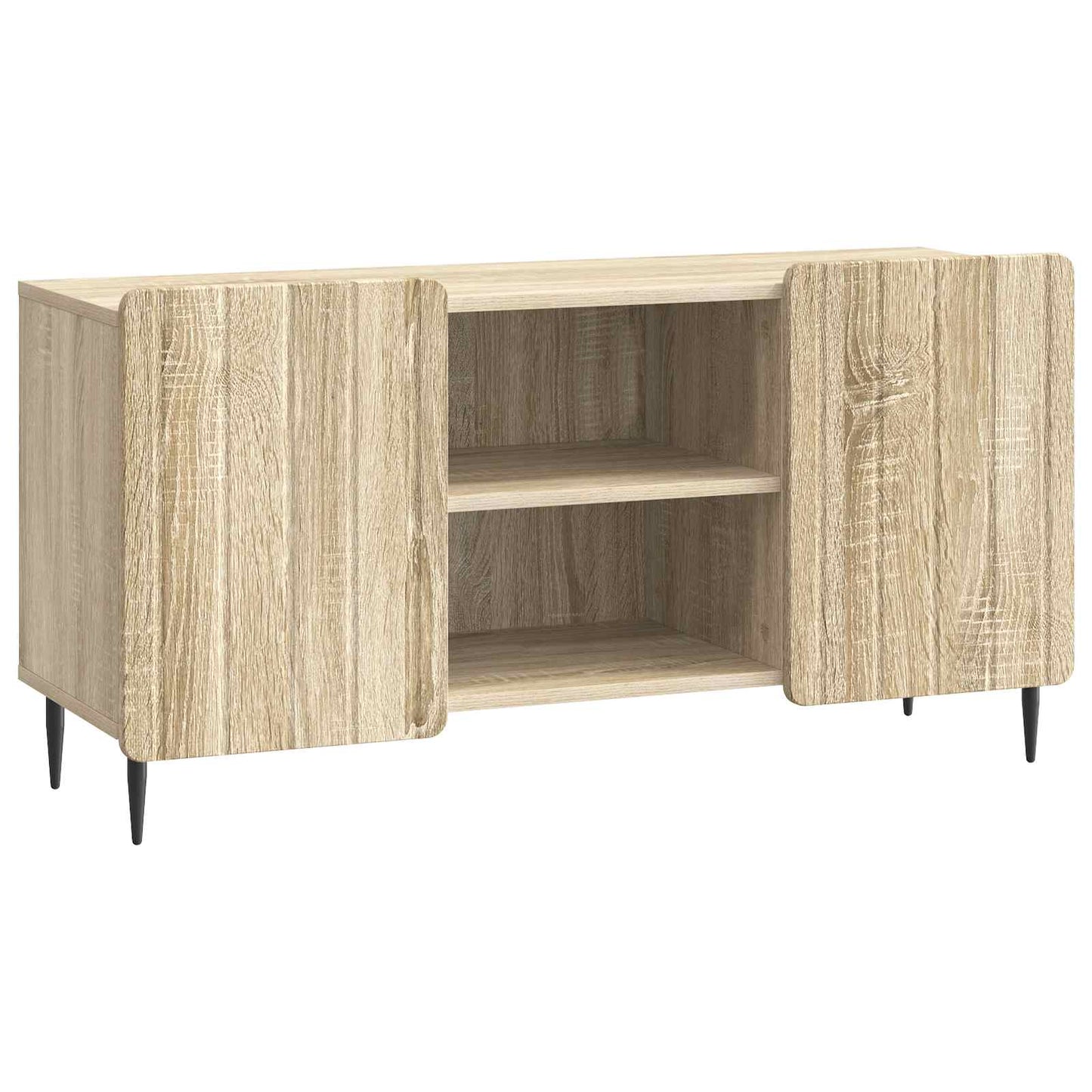 vidaXL TV Cabinet 102 x 34.5 x 52 cm Sonoma Oak Engineered Wood