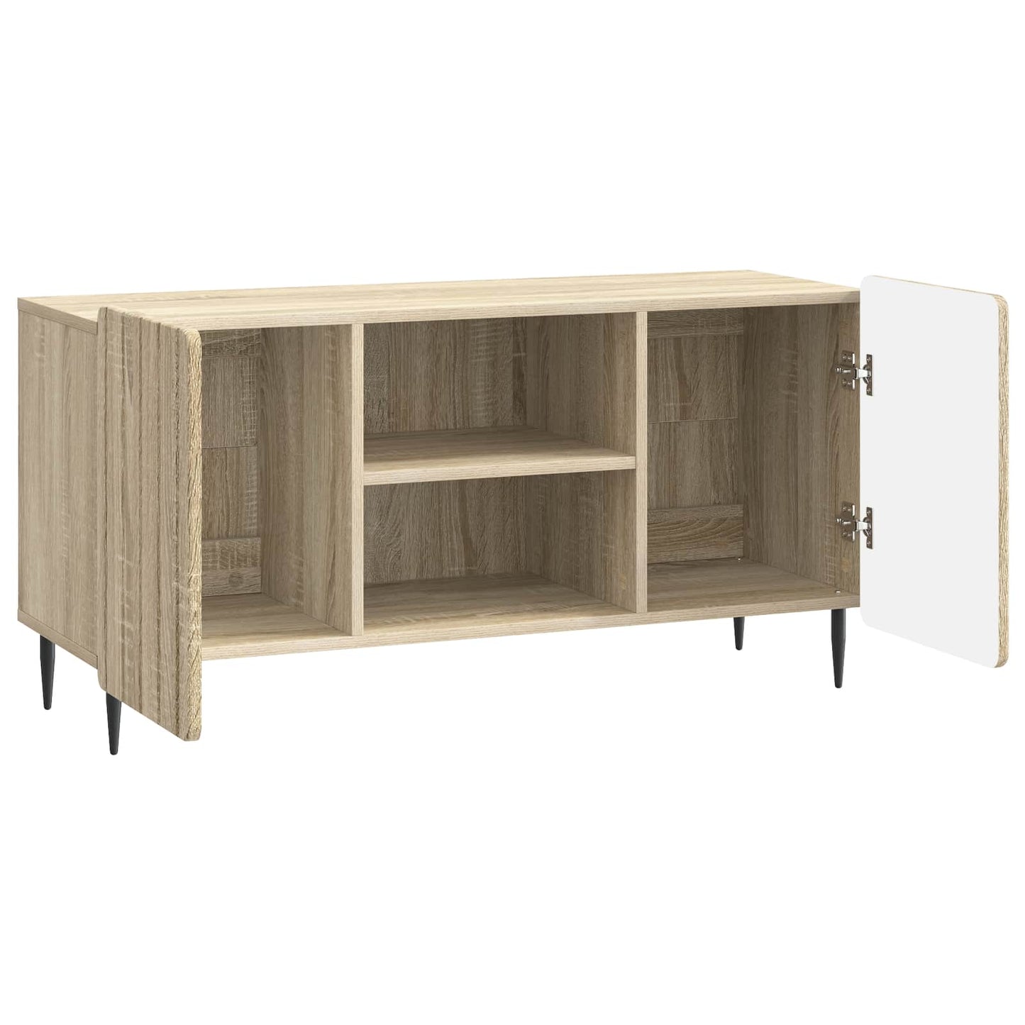 vidaXL TV Cabinet 102 x 34.5 x 52 cm Sonoma Oak Engineered Wood
