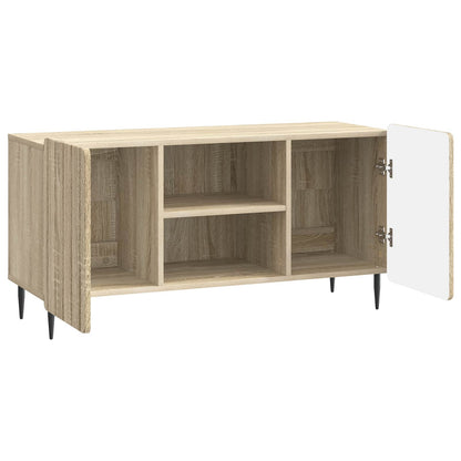 vidaXL TV Cabinet 102 x 34.5 x 52 cm Sonoma Oak Engineered Wood