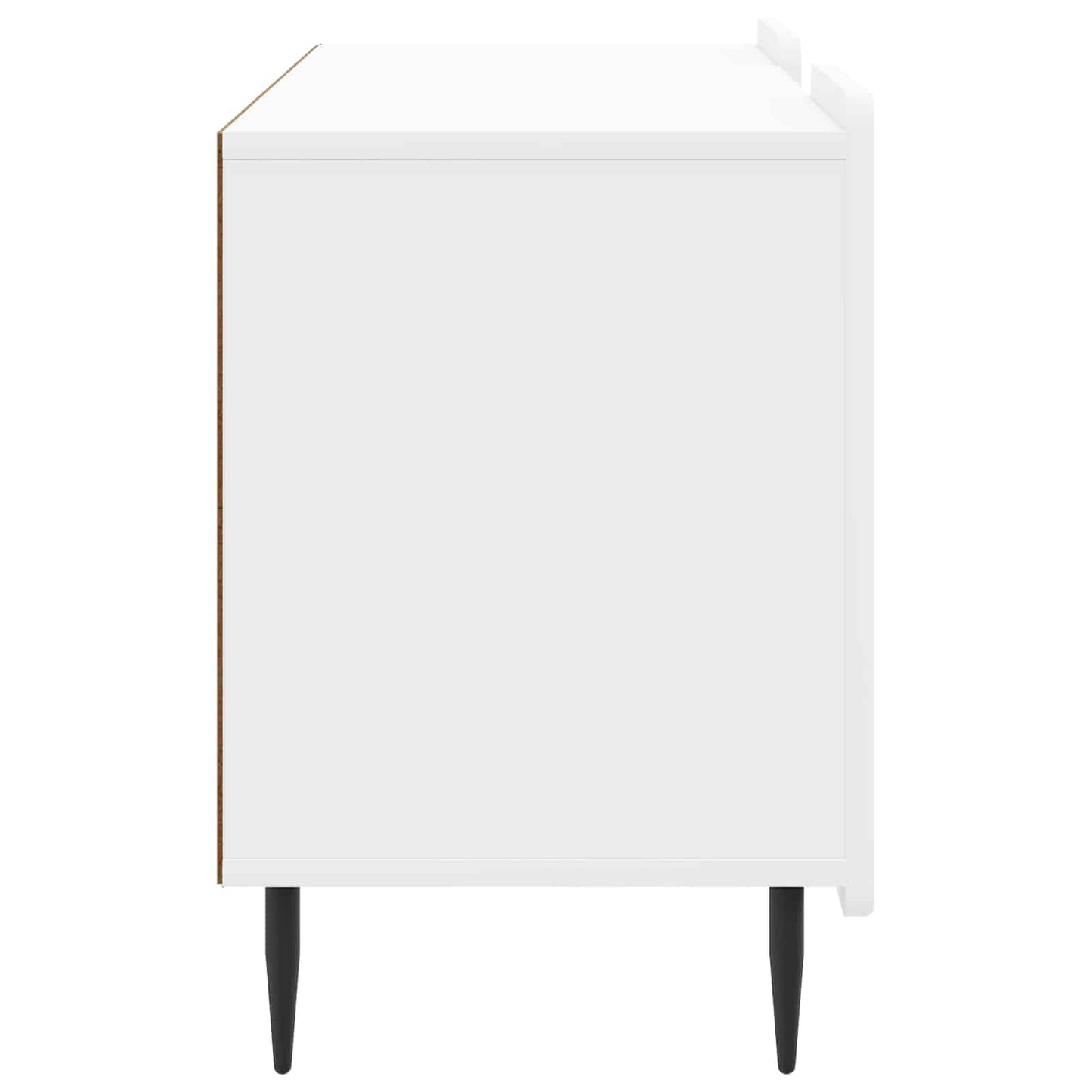 vidaXL TV Cabinet High Gloss White 102 x 34.5 x 52 cm Engineered Wood