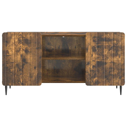 vidaXL TV Cabinet Smoked Oak 102 x 34.5 x 52 cm Engineered Wood