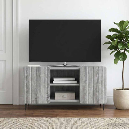 vidaXL TV Cabinet Grey Sonoma 102 x 34.5 x 52 cm Engineered Wood