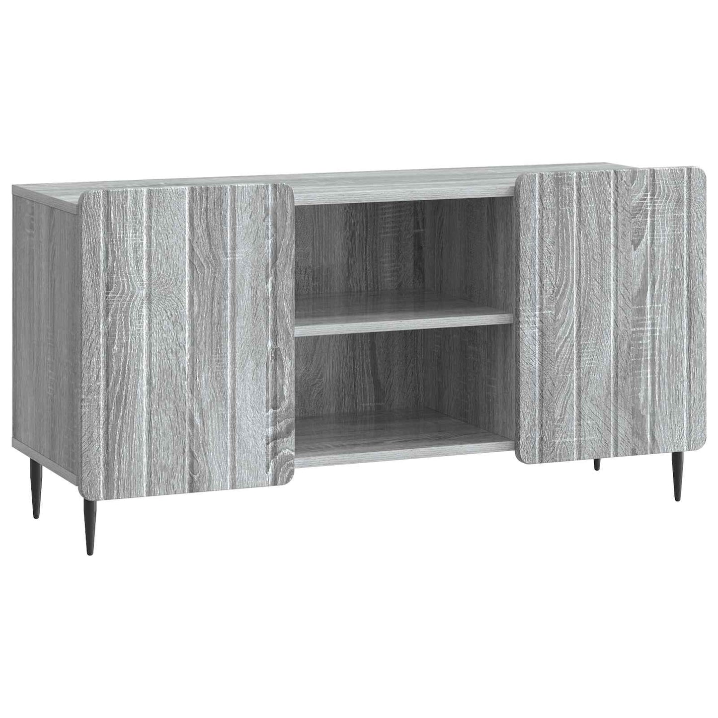 vidaXL TV Cabinet Grey Sonoma 102 x 34.5 x 52 cm Engineered Wood