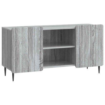 vidaXL TV Cabinet Grey Sonoma 102 x 34.5 x 52 cm Engineered Wood