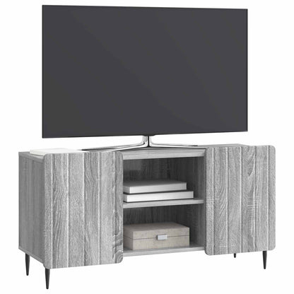vidaXL TV Cabinet Grey Sonoma 102 x 34.5 x 52 cm Engineered Wood