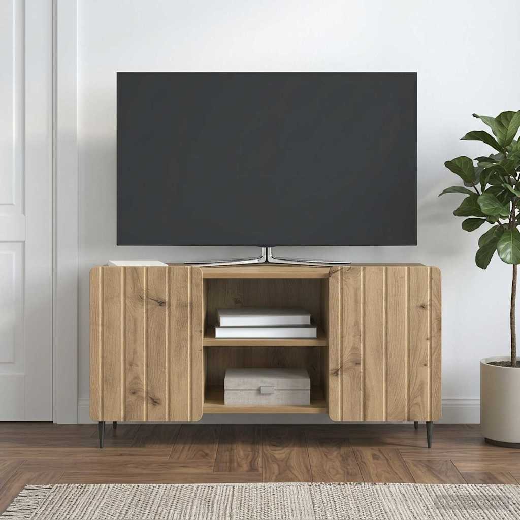 vidaXL TV Cabinet 102 x 34.5 x 52 cm Artisan Oak Engineered Wood