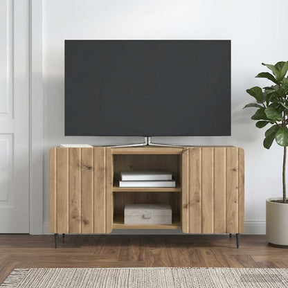 vidaXL TV Cabinet 102 x 34.5 x 52 cm Artisan Oak Engineered Wood